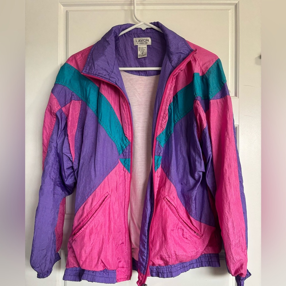 Lavon Women's Colorful Windbreaker Jacket